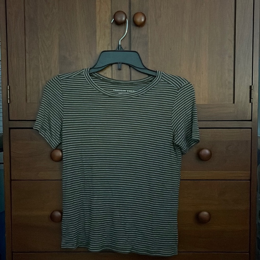 American Eagle Soft & Sexy Ribbed Tee